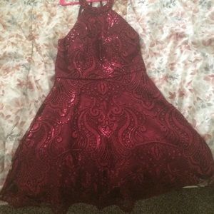 Semi formal knee length dress